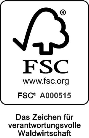 FSC LOGO Zertifizierung A000515 DAs Zeichen für verantwortungsvolle Waldwirtschaft